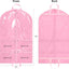 Bolsas ropa transparente baile 40" con 4 bolsillos