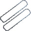 2 Pzas Hoja Cadena Motosierra 14pulg 40V KOBALT 3/8lp