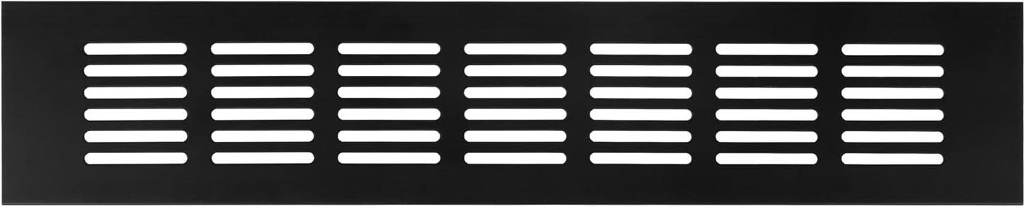 Cubierta ventilación aluminio zócalo cocina 11.81x2.36pulg