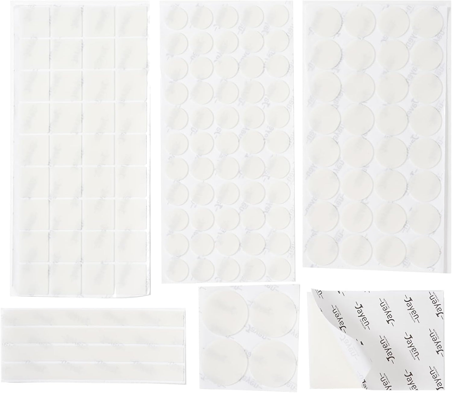 132 Pzas Almohadillas Silicona Antiderrap Autoadhesivas