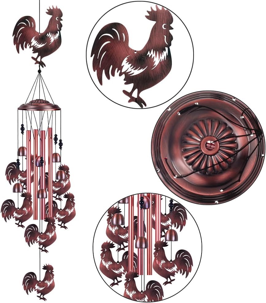 Campanillas de viento para jardín y balcón decorativas