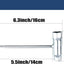 Llave en T motosierra 1/2x3/4 pulg T27 rascador ajuste