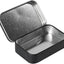 Contenedores negros 4.5oz con tapas bisagra 10 cajas