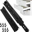 Guías cajones 24" carga 100lb rodamiento metal