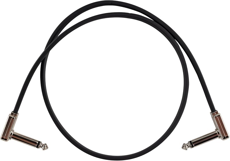 Cable parche cinta plana 24pulg Negro