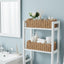 Cesta decorativa ondulada para baño y sala 2 pzas mismo