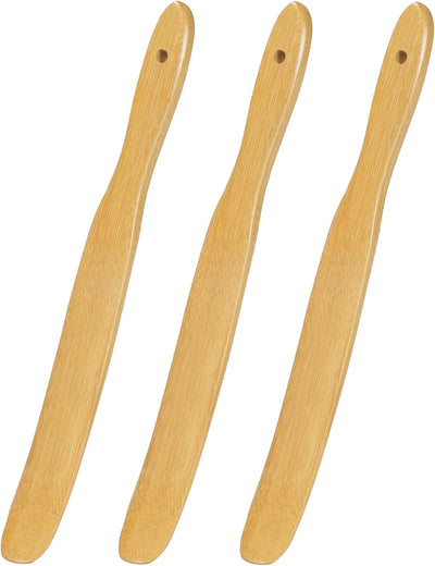 3 Pzas Espátula Madera para Masa Madre Batir
