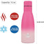Botella agua acero inox 12oz térmica color cereza