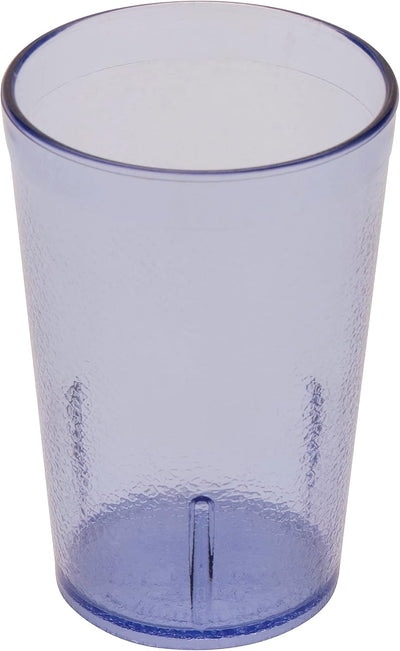 Vasos plástico resistente 8oz color azul set 4