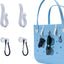 Set 4 ganchos comp para bolsas Bogg mosquetón llavero