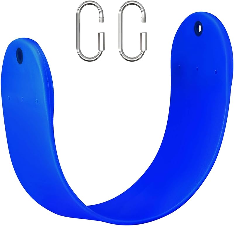 Asiento columpio Eva con hebillas 300lb exterior azul