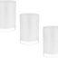 Globo lámpara cilíndrica 6x4" con conector 1-5/8paq3