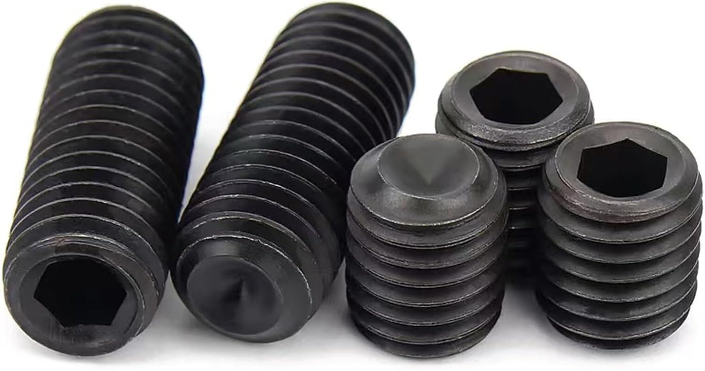 Tornillos hexagonales M4-0.7 x 8mm acero aleación grado 12.9