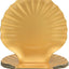 Set 6 cargadores mesa plástico dorado 13pulg para eventos