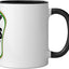 Taza Cerámica Ketchup con Diseño Negro/Blanco