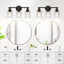 5 Pack Cubiertas Vidrio Transparente para Lámparas Cilíndricas