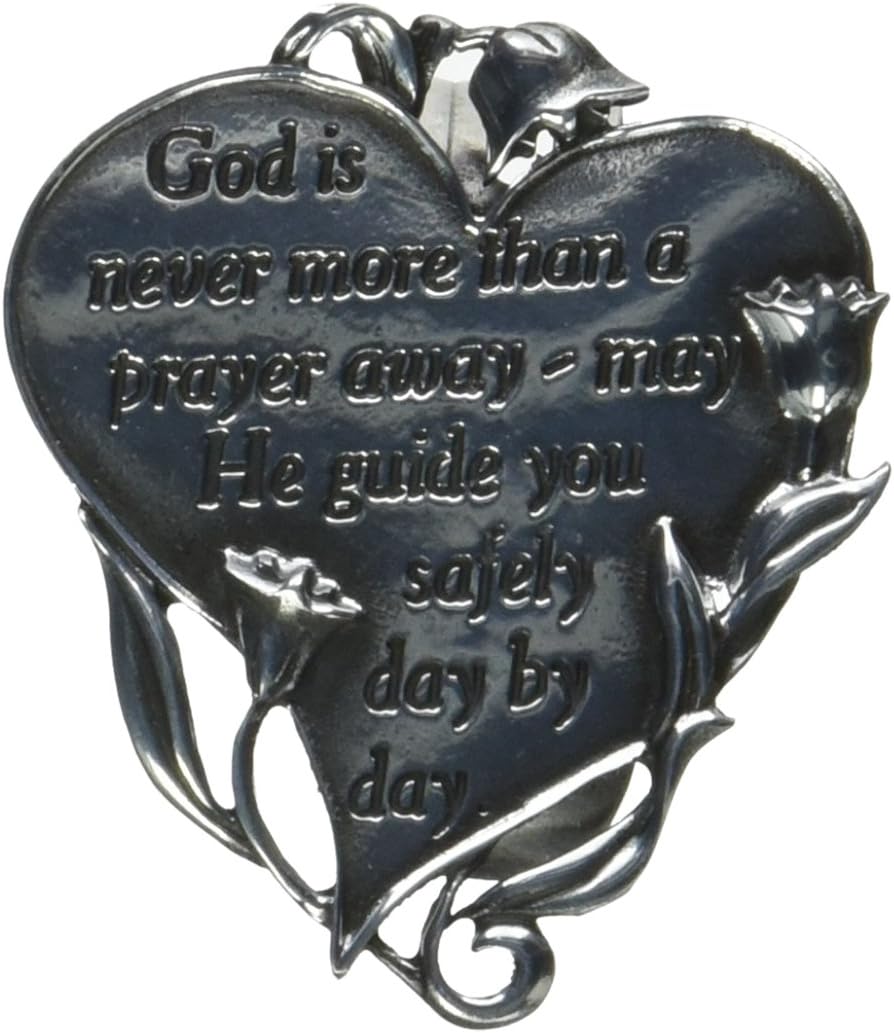 Clip visor corazón regalo para Dios