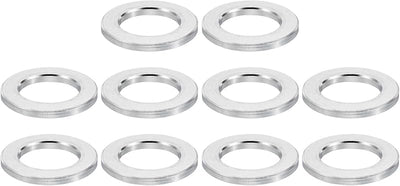 Espaciadores aluminio M12 10 pzas 0.49x0.79pulg