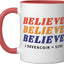 Taza Cerámica Ravencoin Éxito Rojo/Blanco