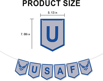 Bandera militar USAF Patriótica Día de los Caídos