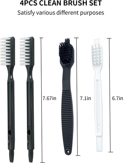 Cepillos limpieza exprimidores compatibles Omega VRT 8006 8003 negro