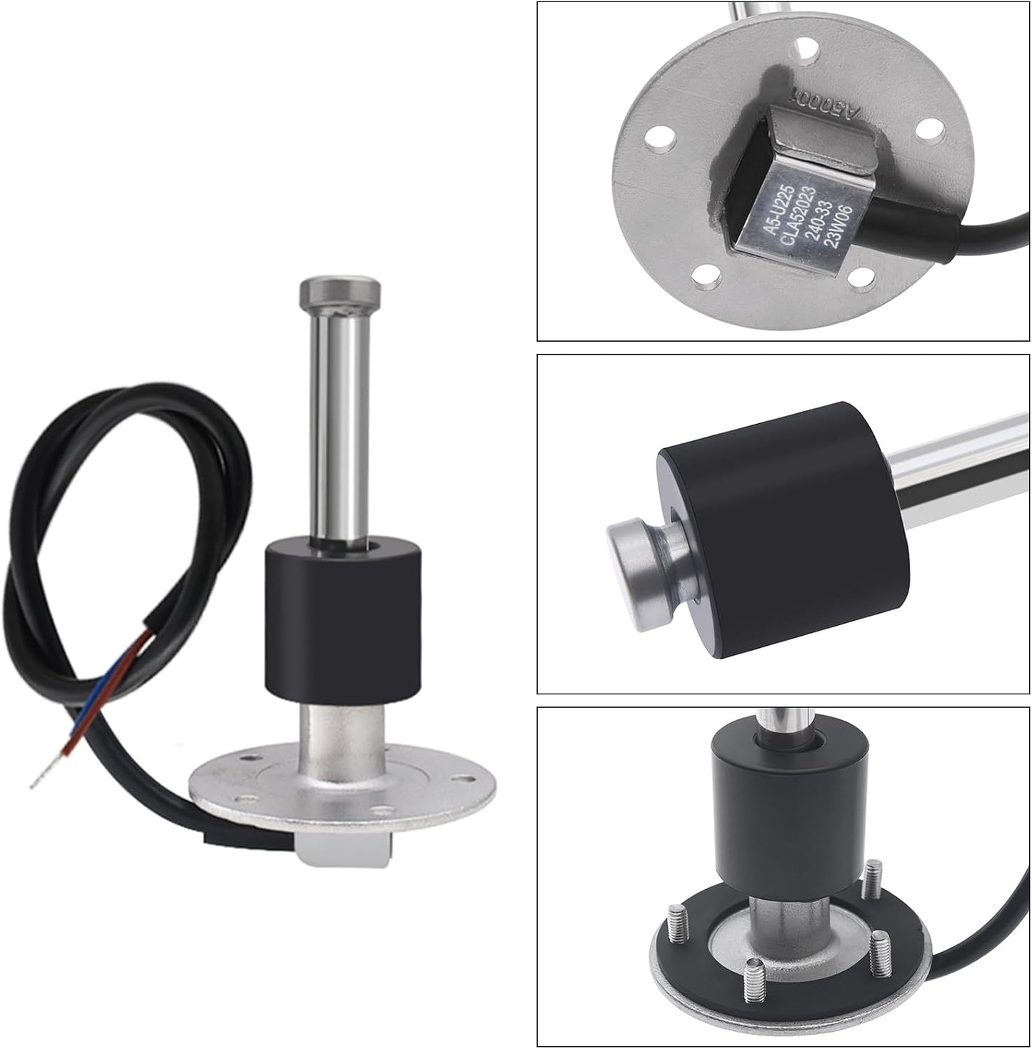 Unidad acero inox medidor nivel agua barco 0-190ohm