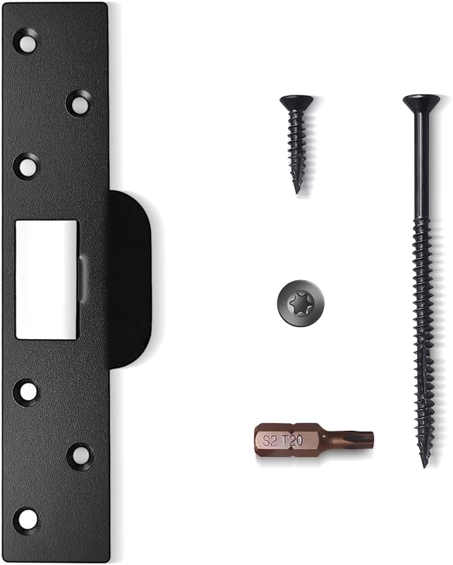 Placa golpeo puerta 7pulg resistente gran tamaño refuerzo seguridad