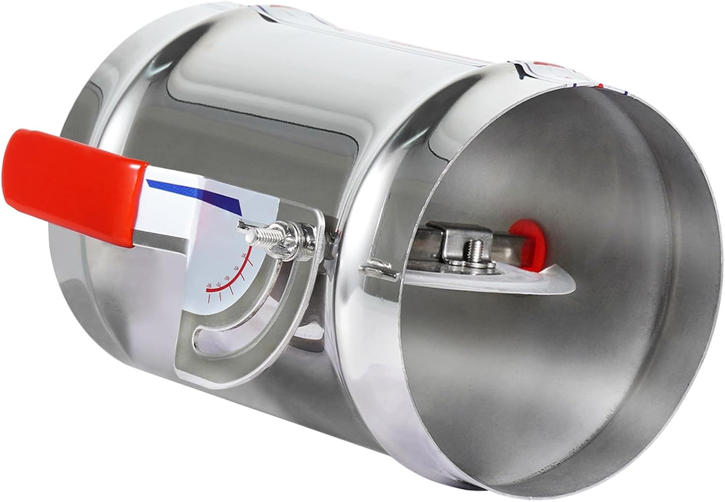 Amortiguador HVAC trasero 6pulg acero inox control flujo aire