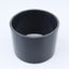 Acoplador recto 5" manguera silicona automotriz negro