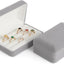 Caja organizadora anillos portátil para mujeres