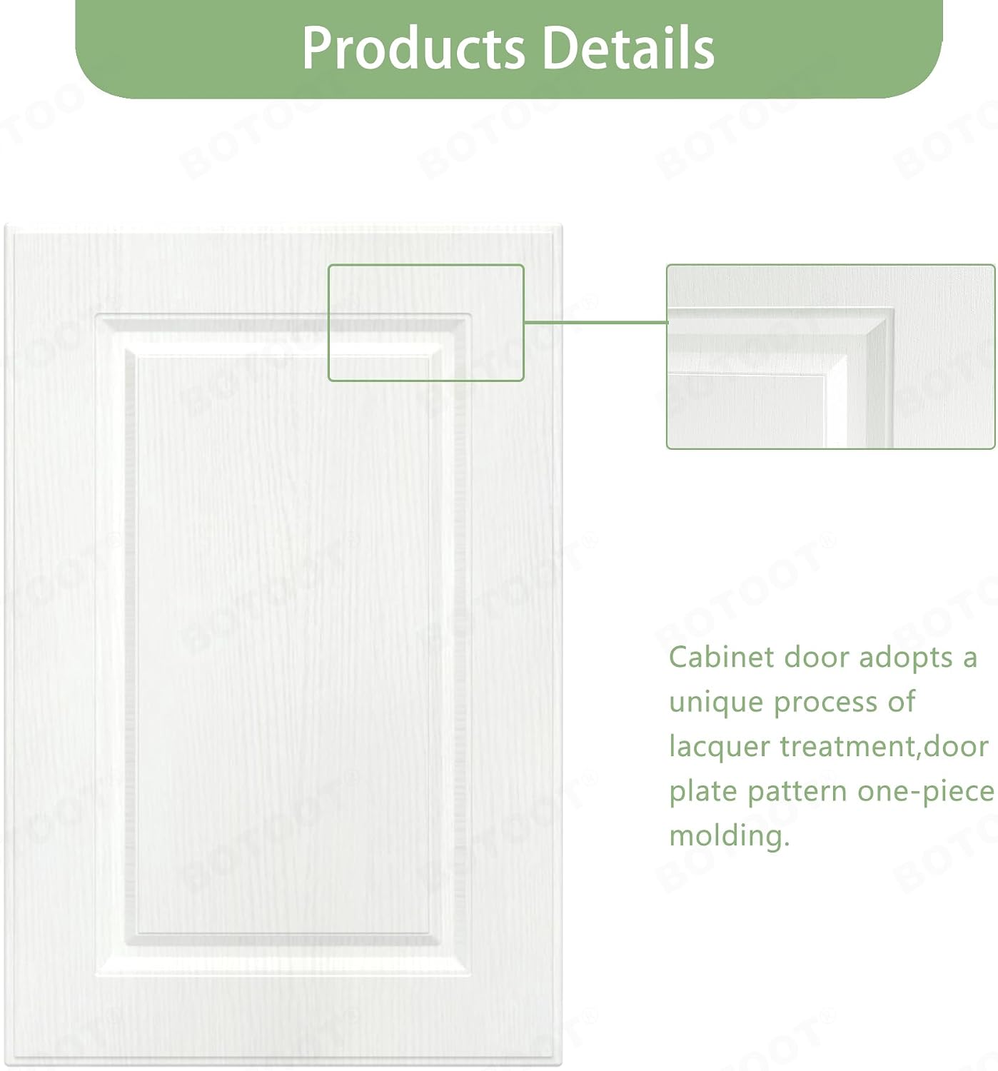 Puertas gabinete 29pulg textura blanca 19.25pulg