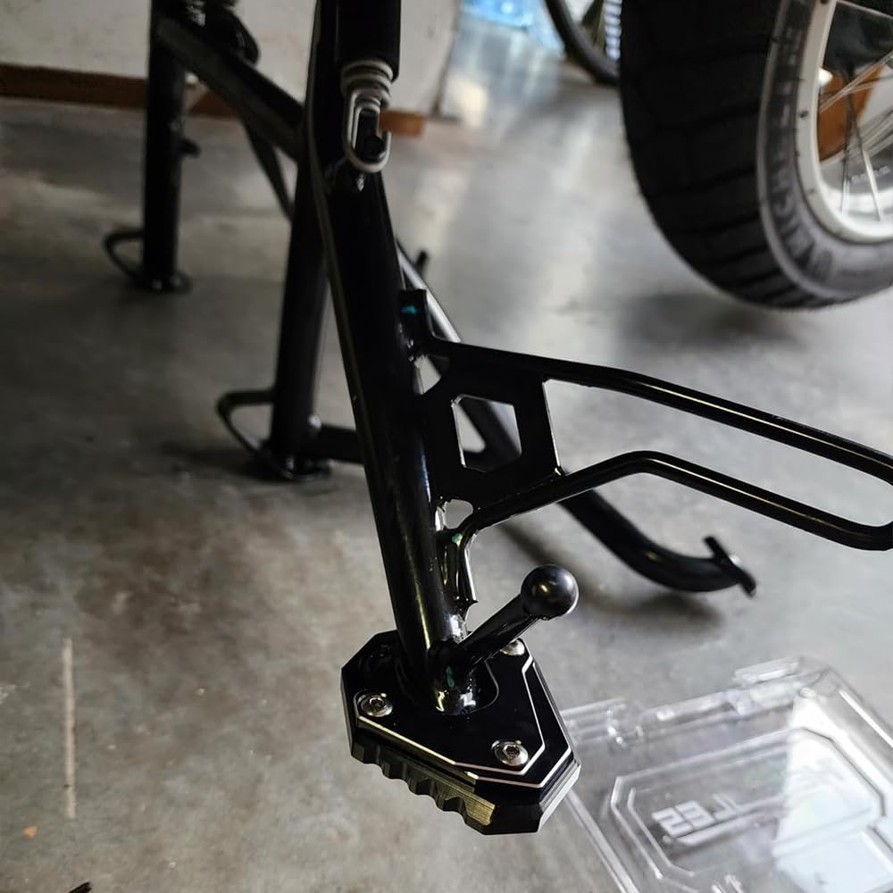 Soporte lateral motocicleta comp V85TT negro