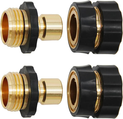 Accesorios conector rápido manguera 3/4pulg juego macho y hembra