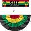 4 Banderines Juneteenth 1.5x3pies con ojales
