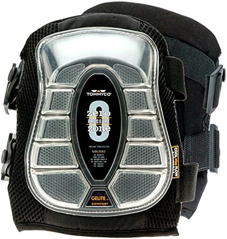Rodilleras GELite Flat Terrain Pro negro gris naranja