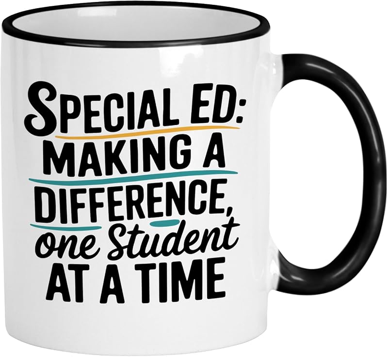 Taza 11oz Regalo Profesor Educ. Especial Diferencia