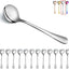 Set 12 Pzas Cucharas Acero Inox Mesa y Cena
