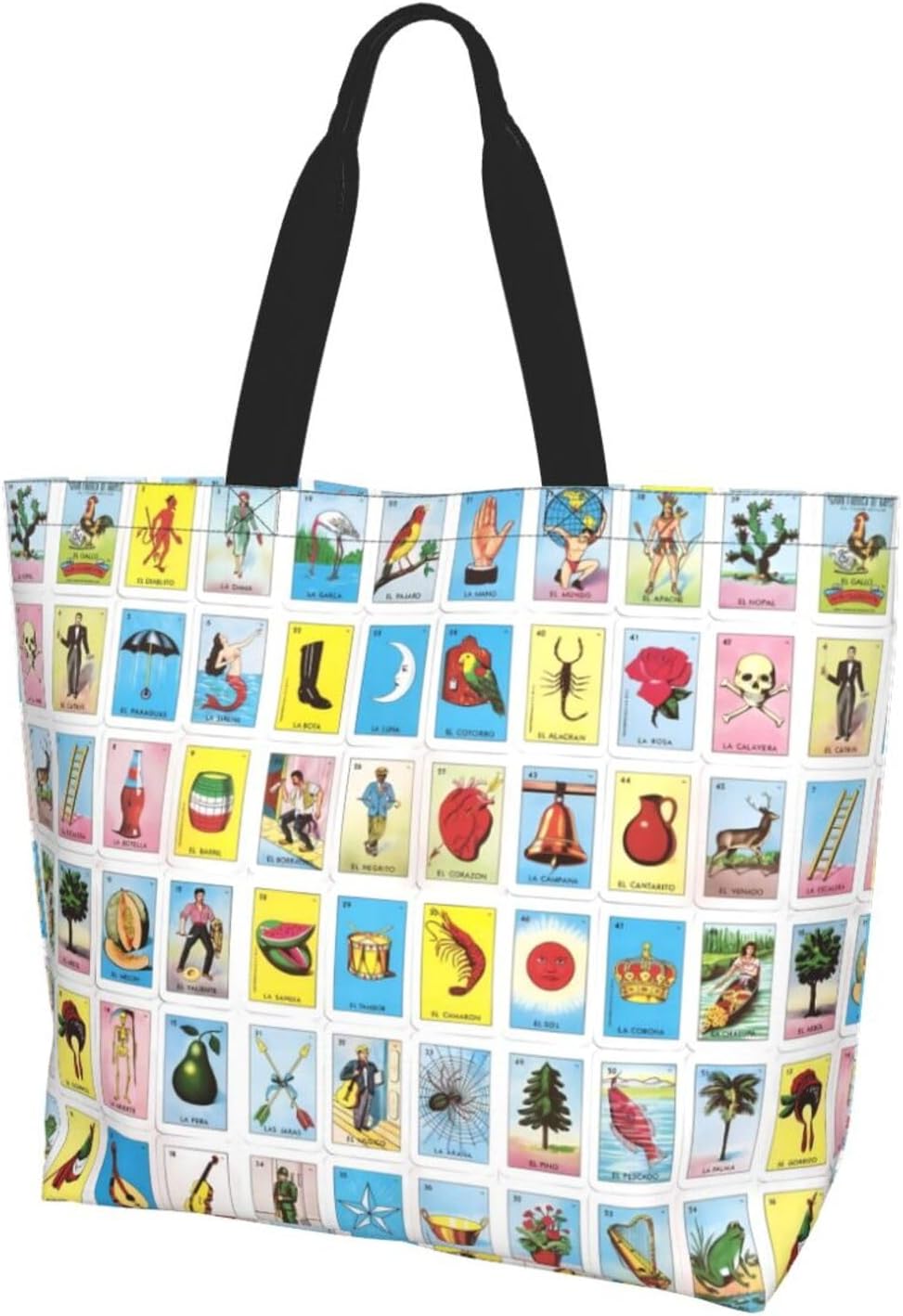 Bolso mano camuflaje reutiliz. para mujer viaje compras