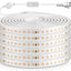Tira luces LED impermeable 1200 LED 6500K para jardín patio