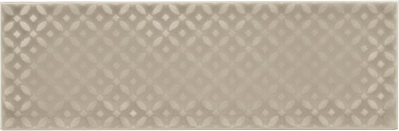 Azulejo cerámica brillante 4x12" baño cocina
