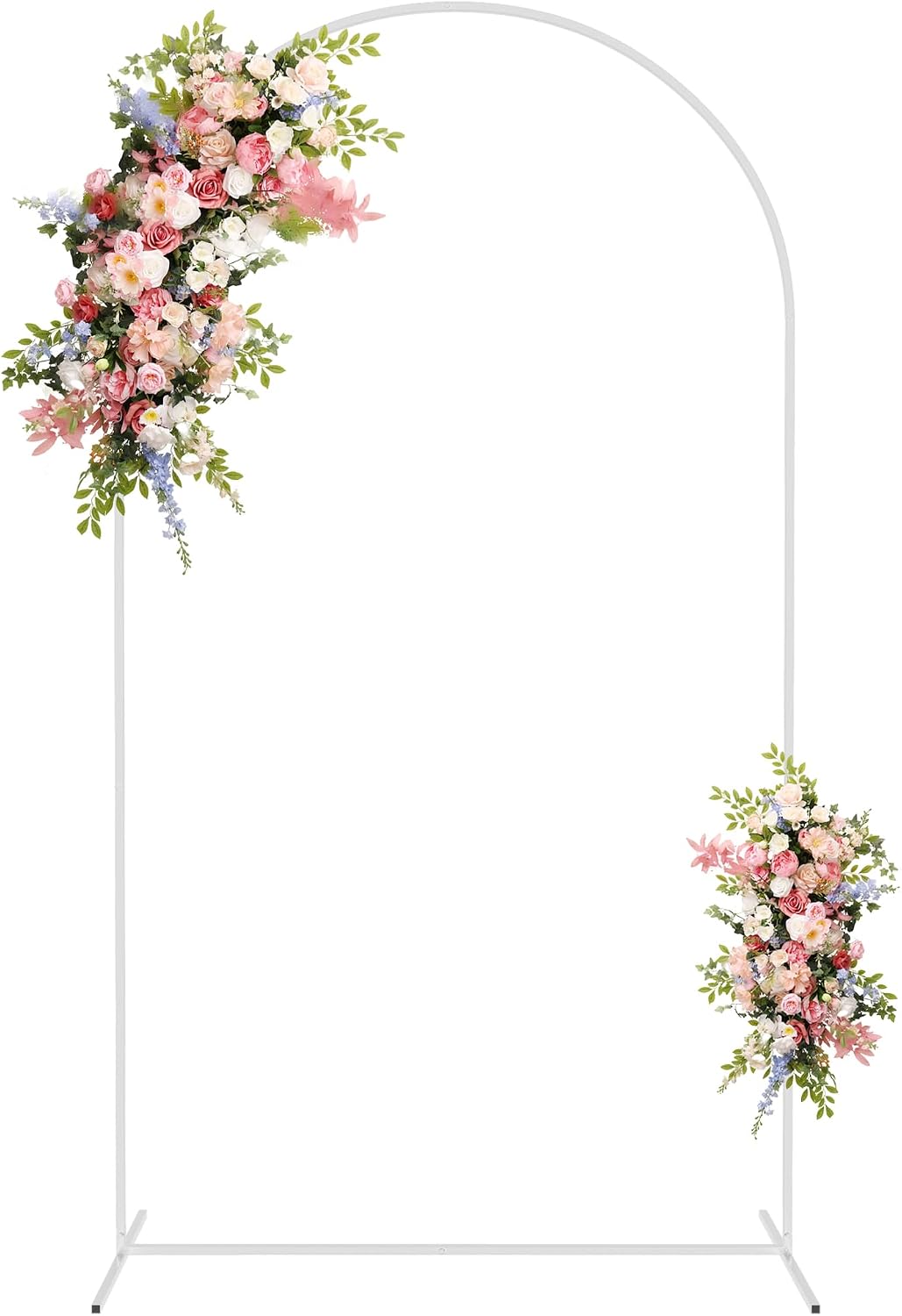Soporte arco boda 7.2ft marco metal cuadrado decoración fiesta