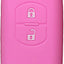 Funda llavero silicona Mazda CX5 CX7 3 botones rosa