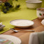 Plato tazas té porcelana premium 6pulg