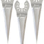 Cuchillo neumático para parabrisas auto set 3