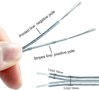 Cable eléctrico flexible 28 AWG 32.8pies PVC aislamiento