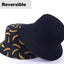Sombrero pescador reversible estampado frutas mujer