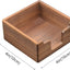 Soporte notas adhesivas madera nogal pack 2