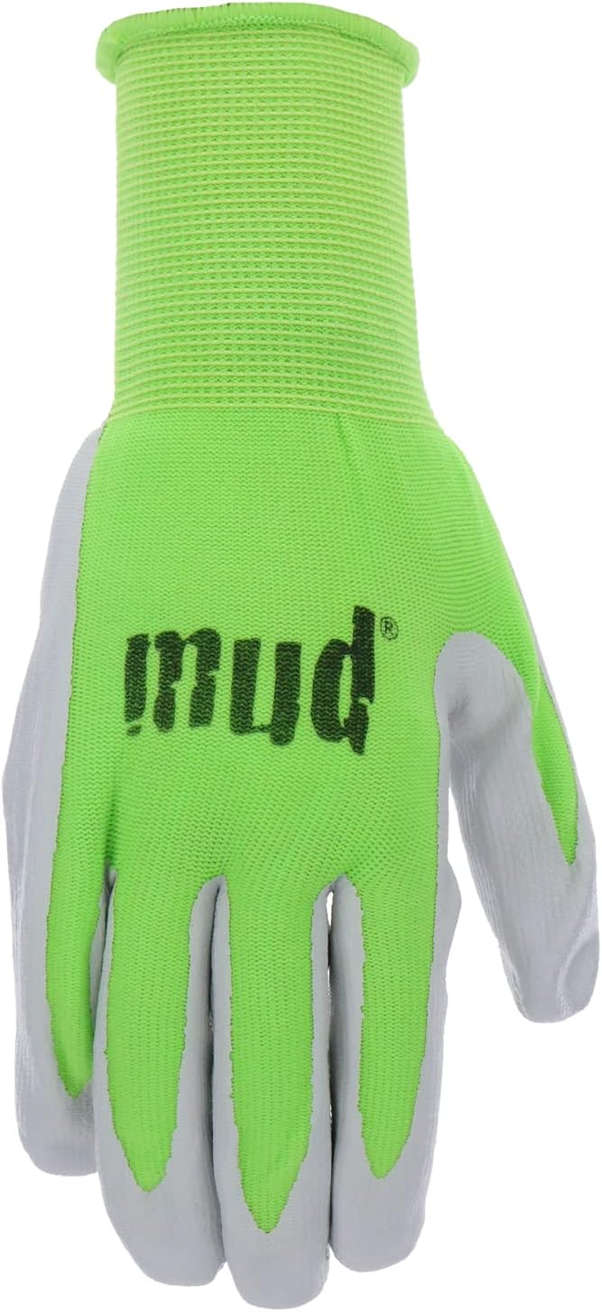 Guantes trabajo palma cuero sintético reforzado mujer