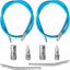 Manguera engrase 39pulg flexible kit 8 accesorios