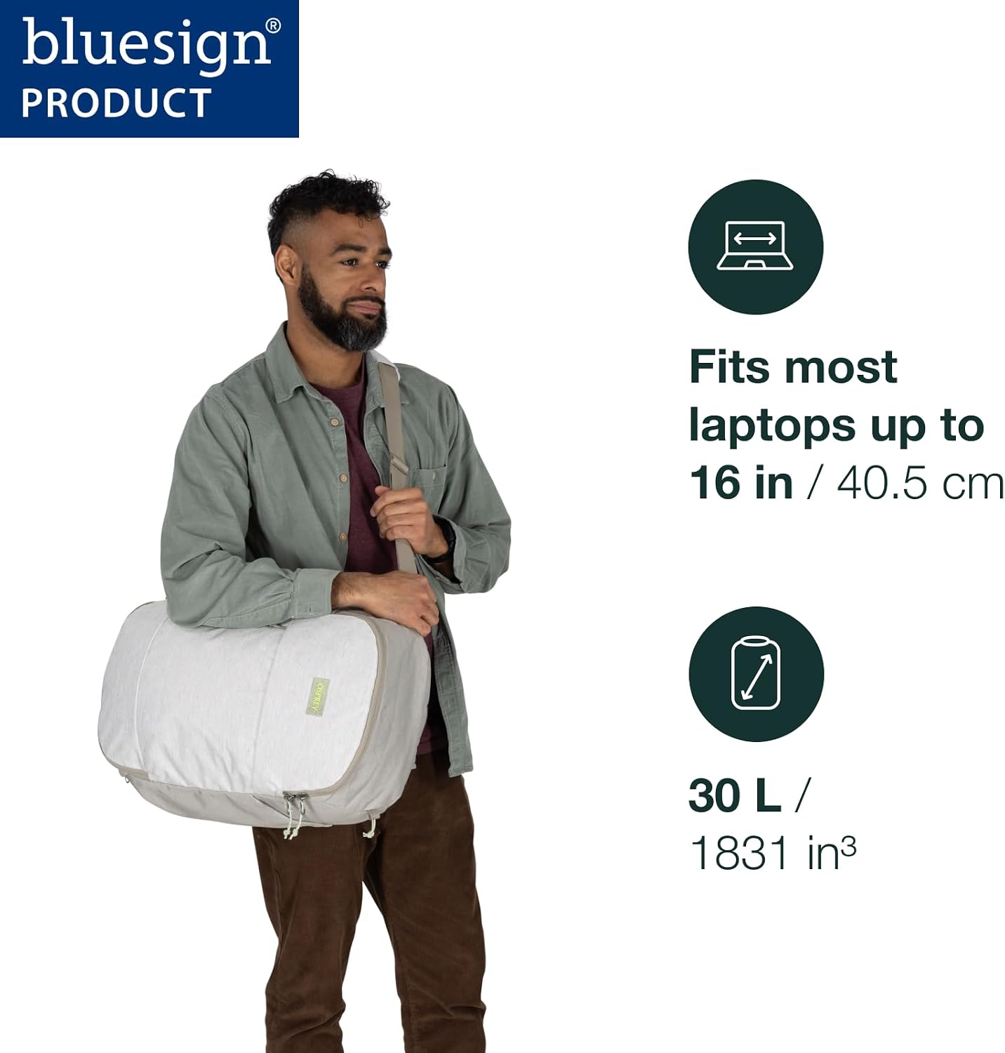 Pack viaje tela reciclada 100